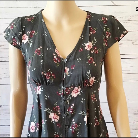 Aeropostale Button Down Shirt Dress NWT - Picture 5 of 5